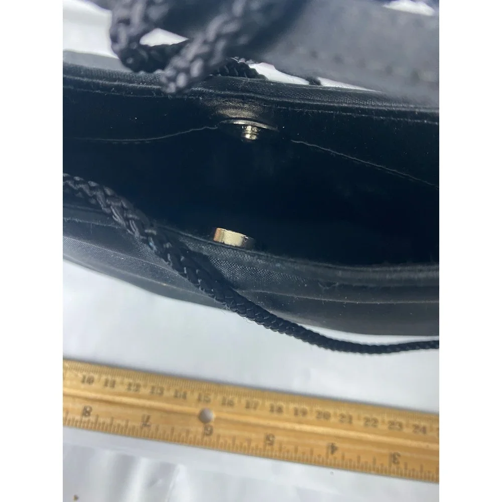 Black Evening Bag Clutch‎ Small Chain Strap Formal Party